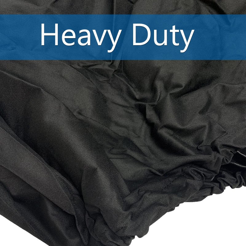FCOUIID Outboard Motor Cover Boat Motor Cover, Outboard Engine Cover Up to 50-115 Thick (Black,2 Strokes) - Image 5
